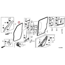 Load image into Gallery viewer, [NEW] JDM HONDA STEP WGN SPADA RP5 2020 Pillar Garnish GENUINE OEM
