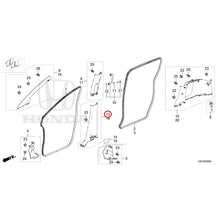 Load image into Gallery viewer, [NEW] JDM HONDA FREED e:HEV GT8 2025 Pillar Garnish GENUINE OEM
