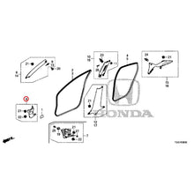 Load image into Gallery viewer, [NEW] JDM HONDA CIVIC FK8 2017 Pillar Garnish GENUINE OEM
