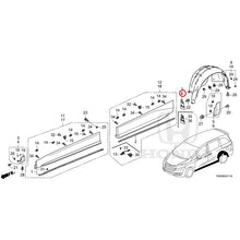 Load image into Gallery viewer, [NEW] JDM HONDA ODYSSEY RC1 2020 Garnish/Rear Inner Fender GENUINE OEM
