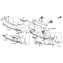 Load image into Gallery viewer, [NEW] JDM HONDA LEGEND HYBRID KC2 2020 Rear Bumper (120/130/520) GENUINE OEM
