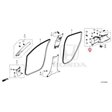 Load image into Gallery viewer, [NEW] JDM HONDA ZR-V e:HEV RZ4 2025 Pillar Garnish GENUINE OEM
