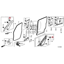 Load image into Gallery viewer, [NEW] JDM HONDA STEP WGN SPADA RP5 2020 Pillar Garnish GENUINE OEM

