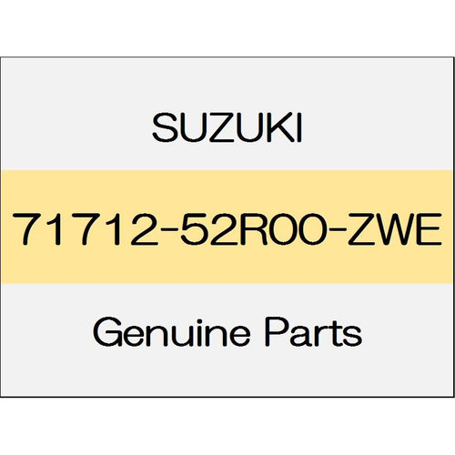 [NEW] JDM SUZUKI SWIFT ZC13/43/53/83,ZD53/83 Front bumper cap body color code (ZWE) 71712-52R00-ZWE GENUINE OEM