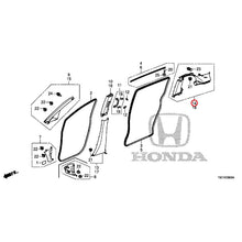Load image into Gallery viewer, [NEW] JDM HONDA ODYSSEY e:HEV RC4 2021 Pillar Garnish GENUINE OEM
