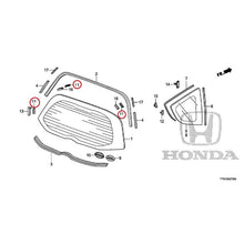 Load image into Gallery viewer, [NEW] JDM HONDA FIT GE8 2012 Rear Windshield Glass/Quarter Glass GENUINE OEM
