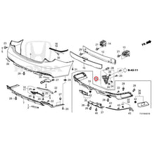 Load image into Gallery viewer, [NEW] JDM HONDA LEGEND HYBRID KC2 2020 Rear Bumper (120/130/520) GENUINE OEM
