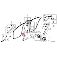 Load image into Gallery viewer, [NEW] JDM HONDA LEGEND HYBRID KC2 2018 Pillar Garnish GENUINE OEM
