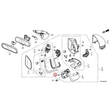 Load image into Gallery viewer, [NEW] JDM HONDA SHUTTLE GP7 2021 Mirrors GENUINE OEM
