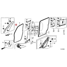 Load image into Gallery viewer, [NEW] JDM HONDA STEP WGN SPADA RP5 2020 Pillar Garnish GENUINE OEM
