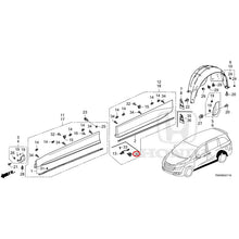 Load image into Gallery viewer, [NEW] JDM HONDA ODYSSEY RC1 2021 Garnish/Rear Inner Fender GENUINE OEM
