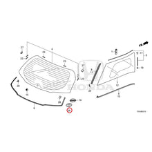 Load image into Gallery viewer, [NEW] JDM HONDA SHUTTLE GP7 2021 Rear Windshield Glass/Quarter Glass GENUINE OEM
