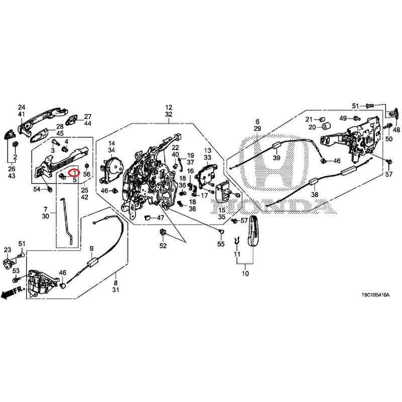 [NEW] JDM HONDA ODYSSEY e:HEV RC4 2021 Sliding Door Lock/Outer Handle GENUINE OEM