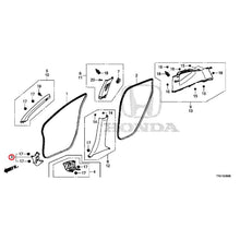 Load image into Gallery viewer, [NEW] JDM HONDA CR-V HYBRID RT5 2020 Pillar Garnish GENUINE OEM
