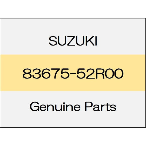 [NEW] JDM SUZUKI SWIFT ZC13/43/53/83,ZD53/83 The rear door glass run (L) 83675-52R00 GENUINE OEM