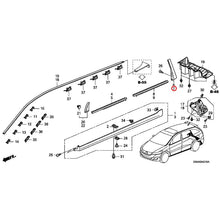 Load image into Gallery viewer, [NEW] JDM HONDA STREAM RN6 2013 Molding/Side Sill Garnish GENUINE OEM
