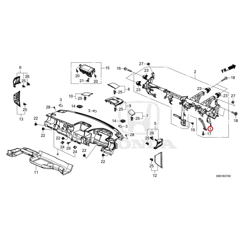 [NEW] JDM HONDA VEZEL RV3 2021 Instrument panel GENUINE OEM