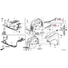 Load image into Gallery viewer, [NEW] JDM HONDA ODYSSEY e:HEV RC5 2024 Front Fenders GENUINE OEM
