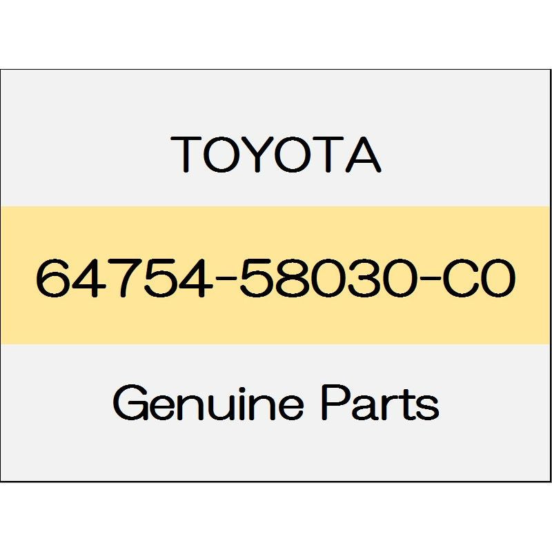 [NEW] JDM TOYOTA ALPHARD H3# Deck side garnish rear (L) 64754-58030-C0 GENUINE OEM