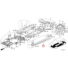 Load image into Gallery viewer, [NEW] JDM HONDA Civic e:HEV FL4 2025 Side Sill Garnish/Under Cover GENUINE OEM
