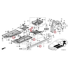 Load image into Gallery viewer, [NEW] JDM HONDA LEGEND HYBRID KC2 2016 Side Sill Garnish/Under Cover GENUINE OEM
