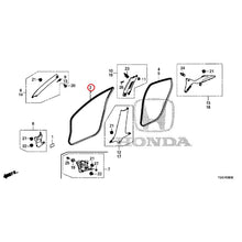 Load image into Gallery viewer, [NEW] JDM HONDA CIVIC FK8 2017 Pillar Garnish GENUINE OEM
