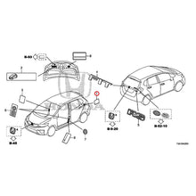 Load image into Gallery viewer, [NEW] JDM HONDA FIT GK5 2014 Emblem/Caution Label GENUINE OEM
