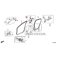 Load image into Gallery viewer, [NEW] JDM HONDA CIVIC FK8 2017 Pillar Garnish GENUINE OEM
