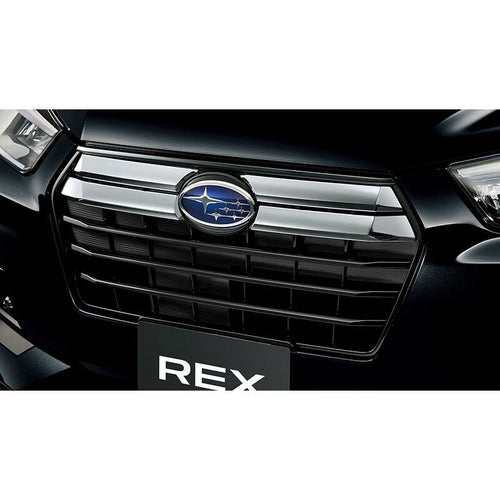 [NEW] JDM Subaru REX A20#F Grill Garnish Plating Genuine OEM