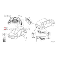 Load image into Gallery viewer, [NEW] JDM HONDA FIT e:HEV GR3 2023 Emblem/Caution Label GENUINE OEM
