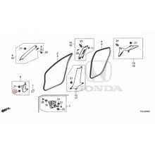 Load image into Gallery viewer, [NEW] JDM HONDA CIVIC FK7 2021 Pillar Garnish GENUINE OEM
