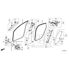 Load image into Gallery viewer, [NEW] JDM HONDA CIVIC FL5 2023 Pillar Garnish GENUINE OEM
