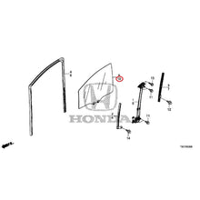 Load image into Gallery viewer, [NEW] JDM HONDA ODYSSEY e:HEV RC4 2021 Front Door Glass/Regulator GENUINE OEM
