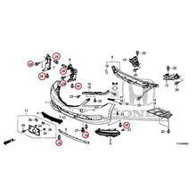 Load image into Gallery viewer, [NEW] JDM HONDA LEGEND HYBRID KC2 2016 Front Bumper (100/110/500/510) GENUINE OEM
