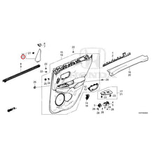 Load image into Gallery viewer, [NEW] JDM HONDA ZR-V RZ3 2023 Rear Door Lining GENUINE OEM

