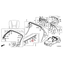 Load image into Gallery viewer, [NEW] JDM HONDA S660 JW5 2020 Weather Strips/Roll Bar Garnish GENUINE OEM
