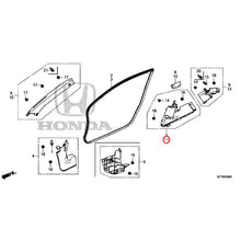 Load image into Gallery viewer, [NEW] JDM HONDA CR-Z ZF2 2014 Pillar Garnish GENUINE OEM
