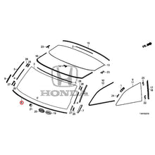 Load image into Gallery viewer, [NEW] JDM HONDA JADE FR5 2019 Rear Windshield Glass/Quarter Glass GENUINE OEM
