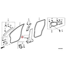 Load image into Gallery viewer, [NEW] JDM HONDA STREAM RN6 2013 Pillar Garnish GENUINE OEM
