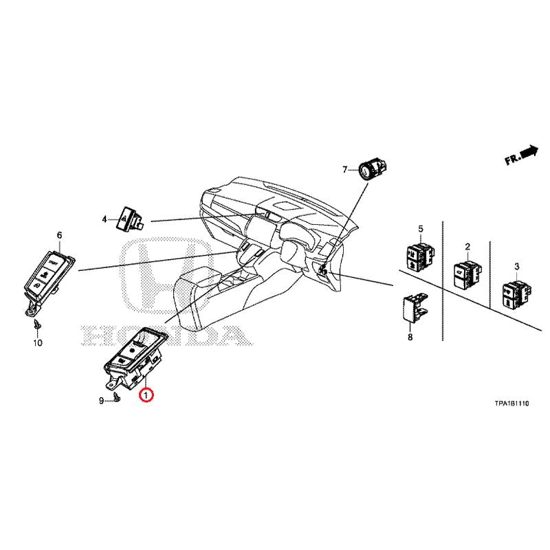 [NEW] JDM HONDA CR-V HYBRID RT5 2020 Switches GENUINE OEM