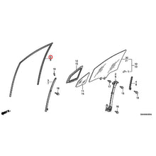 Load image into Gallery viewer, [NEW] JDM HONDA STREAM RN6 2013 Front Door Glass/Door Regulator GENUINE OEM
