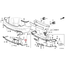 Load image into Gallery viewer, [NEW] JDM HONDA LEGEND HYBRID KC2 2020 Rear Bumper (120/130/520) GENUINE OEM
