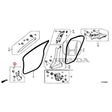Load image into Gallery viewer, [NEW] JDM HONDA CIVIC FK2 2015 Pillar Garnish GENUINE OEM
