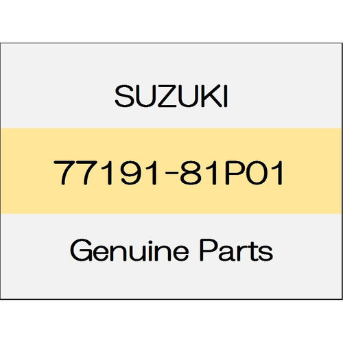 [NEW] JDM SUZUKI SWIFT ZC13/43/53/83,ZD53/83 Film 77191-81P01 GENUINE OEM