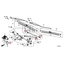 Load image into Gallery viewer, [NEW] JDM HONDA LEGEND HYBRID KC2 2016 Front Windshield Wiper GENUINE OEM
