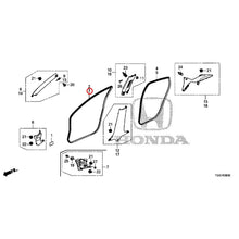 Load image into Gallery viewer, [NEW] JDM HONDA CIVIC FK8 2017 Pillar Garnish GENUINE OEM
