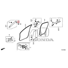 Load image into Gallery viewer, [NEW] JDM HONDA CIVIC FK8 2017 Pillar Garnish GENUINE OEM
