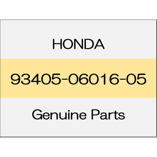 [NEW] JDM HONDA VEZEL HYBRID RU Bolt washer 93405-06016-05 GENUINE OEM