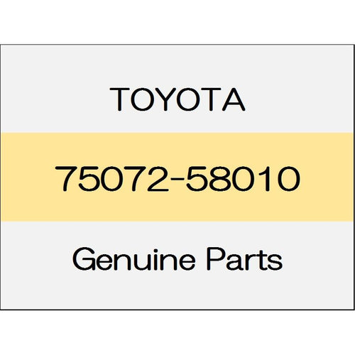 [NEW] JDM TOYOTA ALPHARD H3# Front door outside molding sub-Assy (L) 75072-58010 GENUINE OEM