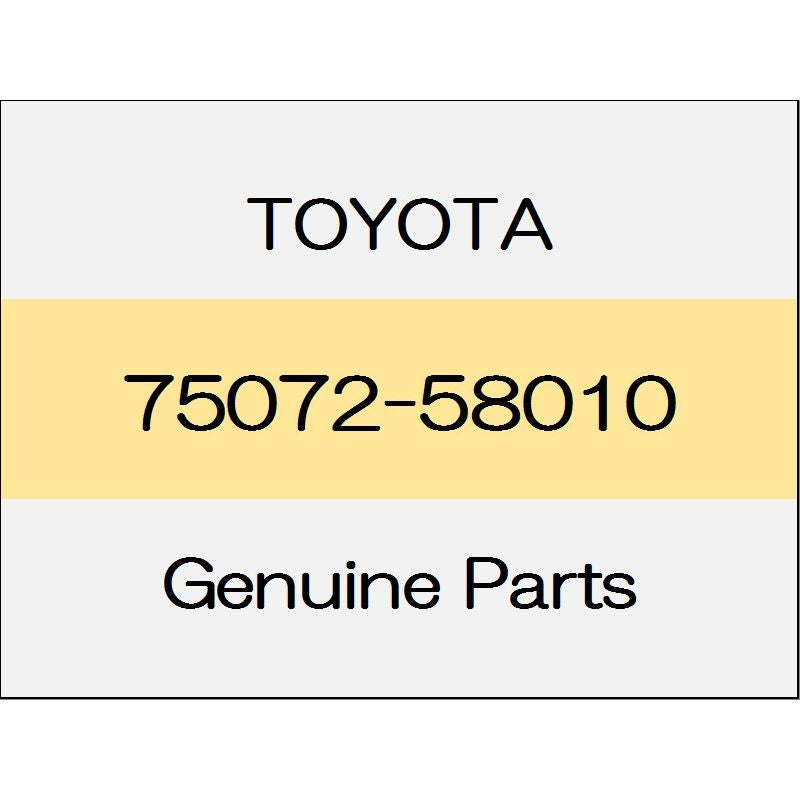 [NEW] JDM TOYOTA ALPHARD H3# Front door outside molding sub-Assy (L) 75072-58010 GENUINE OEM